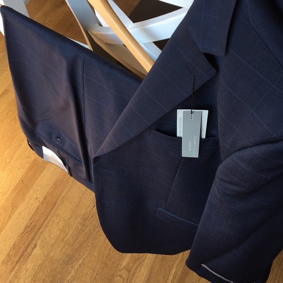FINAL 80% Off!! PERRY ELLIS Premium Suit - 40 Long - Picture 4 of 6